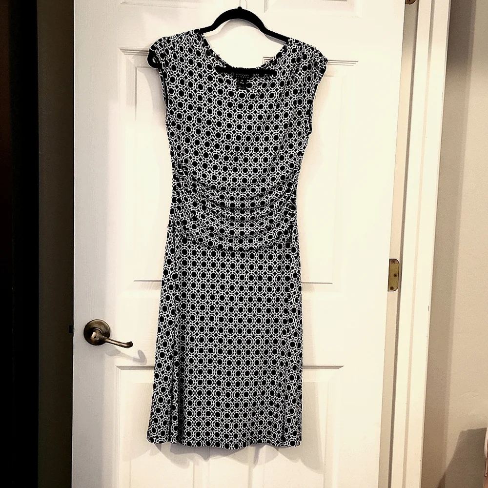 ENFOCUS dress, geometric pattern - Picture 1 of 5